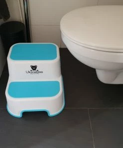 UkkieBoo Opstapje - Max 100kg - Blauw - Antislip Krukje - Wc Krukje - Kinder Opstapjes - Wc Trainer - Wc Kinderhulp - Toilet Trainer - Eerste Opstapje - Opstapje - Kruk - Opstapkrukje - Baby Opstapje - Veilig - Keuken Opstapje - Trapje -Zwitsal - Winkel 550x412 33
