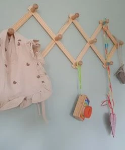 My-Sunshine Harmonica Kapstok - Kinderkamer - Babykamer - Gevouwen Kapstok Van Hout - Nordic / Scandinavische Stijl -Zwitsal - Winkel 550x412 4