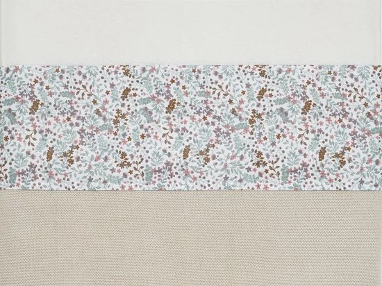 Jollein Baby Laken Ledikant 120x150cm Bloom 1 Jollein Baby Laken Ledikant 120x150cm Bloom