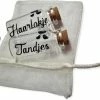 Merkloos Haarlokje & Tandjes - Baby Geschenkset - Incl. Wit Zakje- Bewaarflesjes
