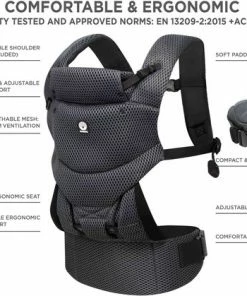 Dooky? Dooky Ergonomische Draagzak Urban Comfort Grey Sapphire -Zwitsal - Winkel 550x419