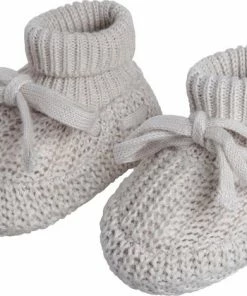 Baby's Only Slofjes Soul - Warm Linen - 3-6 Mnd - 100% Ecologisch Katoen - GOTS