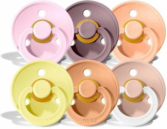 Merkloos Flower Mix | Set Van 6 Stuks ||VOORDEELSET | Speen | Pacifier | Fopspeen | Baby | Maat 2 - Leeftijd 6 - 18 Maanden| 1 Merkloos Flower Mix | Set Van 6 Stuks ||VOORDEELSET | Speen | Pacifier | Fopspeen | Baby | Maat 2 - Leeftijd 6 - 18 Maanden|