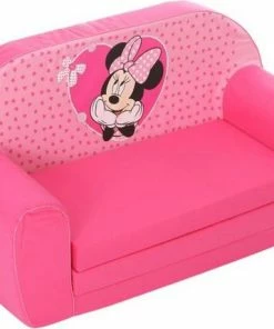 Nicotoy Disney Sofa Uitklapbaar Minnie 42 X 77 Cm Polykatoen Roze -Zwitsal - Winkel 550x429 8