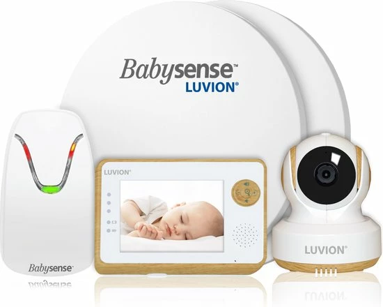 Luvion Essential Limited Babyfoon Met Camera + Babysense 7 - Sensormatje - 5 Sterren Veiligheidsvoordeelbundel 1 Luvion Essential Limited Babyfoon Met Camera + Babysense 7 - Sensormatje - 5 Sterren Veiligheidsvoordeelbundel