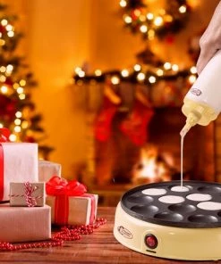 Bestron Doseerfles Voor 700 Ml, Met Schaalverdeling Voor Cr Pes, Poffertjes, Pannenkoeken, Wafels, Muffins Of Donutbeslag, Kleur: Wit/geel -Zwitsal - Winkel 550x440 3