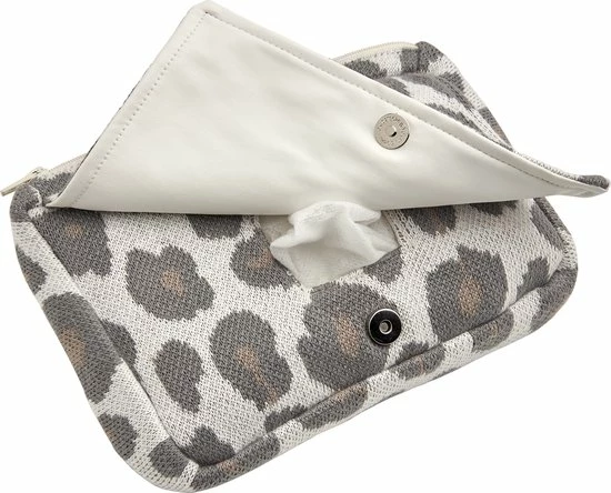 Meyco - Billendoekjesetui Panter - Neutral 1 Meyco - Billendoekjesetui Panter - Neutral