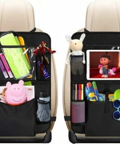 Venneweide - Luxe En Degelijke Autostoel Organizer - Auto Organizer Met Tablethouder - Extra Veel Opbergruimte - Geschikt Voor Baby En Kinderen. Top Kwaliteit