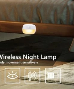 Togadget® - Automatische PIR Motion Bewegingssensor Led Lamp, Automatische PIR Motion Licht, Nachtlampje Met Pir Motion Sensor -Zwitsal - Winkel 550x447