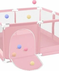 Comomy Grondbox - Vierkant Speelbox - Spel Kasteel - 128x128x66cm - Roze