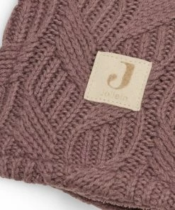 Jollein Baby Deken Ledikant 100x150cm Spring Knit - Ivory/Coral Fleece -Zwitsal - Winkel 550x461 2