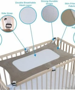 MAMEA Baby Hangmat - Zomer Hangmat Voor Babybedje - Draagbaar Uniseks Hangbed Met 6 Verstelbare Veiligheid - Babyschommel - Kraamcadeaus - Eenvoudig Op Te Zetten Wieg - Baby Geschenksets -Zwitsal - Winkel 550x464 3