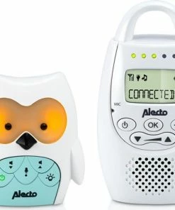 Alecto DBX-84 - DECT Babyfoon Uil - Nachtlampje - Wit/Mint -Zwitsal - Winkel 550x465 2