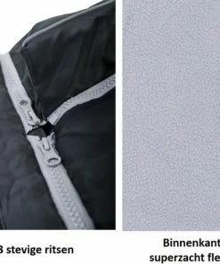 Altabebe - Voetenzak Buggy Universeel - Active Zwart/Grijs 6-36 Mnd -Zwitsal - Winkel 550x468 5