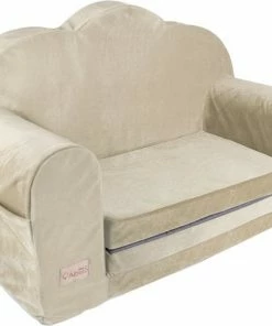 Albero Mio Cloud Sofa Velvet Beige Slaapbank V110