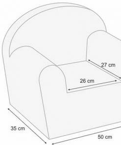 Albero Mio Velvet Navy Kinderfauteuil -Zwitsal - Winkel 550x475 4