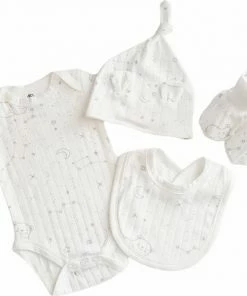 MammaZenn Hoera Zwanger Geschenkset Unisex - Cadeau Voor Aankomende Mamma - Zwangerschap Verwen Pakket - Baby Moeder Cadeau - Baby Geschenk Set Kleding Unisex - 10 In 1 Cadeau -Zwitsal - Winkel 550x476 3