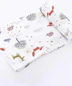 MINIIYOU 2 Stuks Hydrofiele Doeken XL 120x120 Cm - Inbakerdoek Baby - IJsbeer - Sneeuw -Zwitsal - Winkel 550x477 3