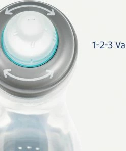 Difrax Anti-Colic 1-2-3 Doseer S-Babyfles Natural - 250ml - Zilver -Zwitsal - Winkel 550x480 1