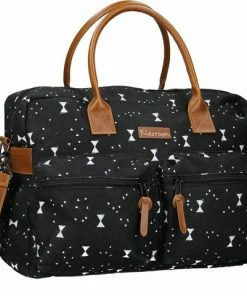 Kidzroom Black & White Luiertas - Zwart - Strikken - Verschoonmatje - Verstelbare Schouderband - Flessenhouder -Zwitsal - Winkel 550x481 4