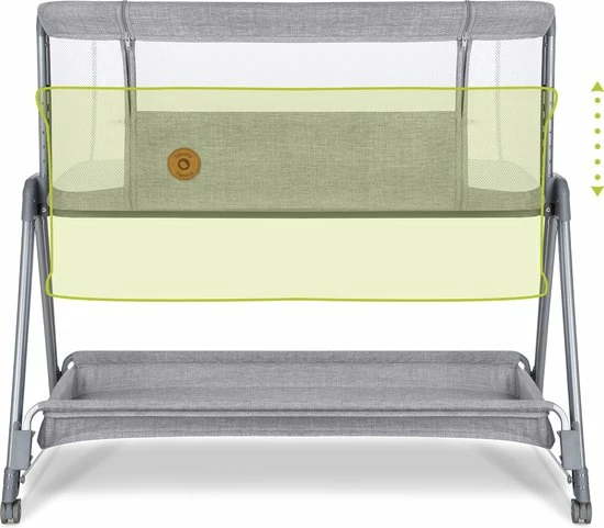 Lionelo Luna - Bedje - 2 In 1 - Geboorte Tot 9 Kg - 4 Wielen Met Blokkade 3 Lionelo Luna - Bedje - 2 In 1 - Geboorte Tot 9 Kg - 4 Wielen Met Blokkade - Afbeelding 3