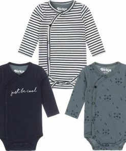 Dirkje Baby Jongens 3 Pack Rompertje - Maat 86/92