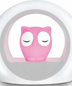 Zazu Lou Uil - Nachtlampje - Roze - Kinderlamp Met Geluidsensor En Nachtlamp Functie -Zwitsal - Winkel 550x494 2