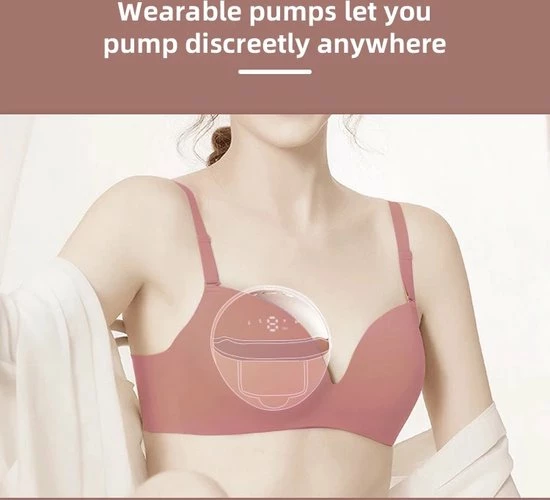 ComfyKid Borstkolf | Draagbaar |Hands-free | Elektrisch | Best Verkozen Van 2022| Ros | Geluidloos | Comfortabel | Snel Oplaadbaar | GRATIS BH-bevestingsband 3 ComfyKid Borstkolf | Draagbaar |Hands-free | Elektrisch | Best Verkozen Van 2022| Ros | Geluidloos | Comfortabel | Snel Oplaadbaar | GRATIS BH-bevestingsband - Afbeelding 3