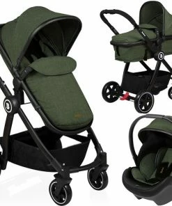 Baninni Kinderwagen Otto 3 In 1 Olive Green