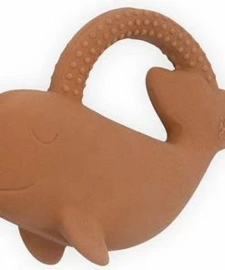 Jollein Bijtring Rubber Whale - Caramel -Zwitsal - Winkel 550x504 4