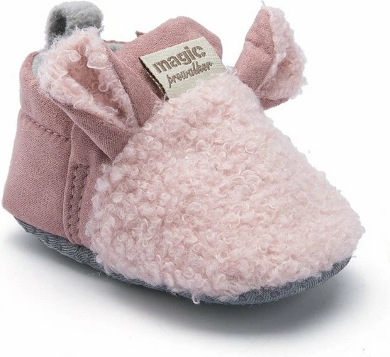 Baby-slofje.nl Roze Warme En Schattige Babyslofjes Van Baby-Slofje Maat 12-18 Maanden, 13 Cm Zool 1 Baby-slofje.nl Roze Warme En Schattige Babyslofjes Van Baby-Slofje Maat 12-18 Maanden, 13 Cm Zool