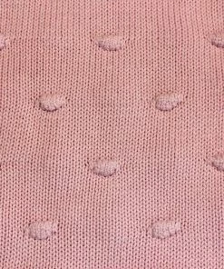 Meyco Ledikantdeken Knots - 100 X 150 Cm - Stone Green -Zwitsal - Winkel 550x505 6