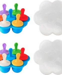 Trend24 Babyvoeding Bewaarbakjes - Bewaarbakjes Babyvoeding - Ijsvormpjes Siliconen - Vormpjes Voor Ijsjes - Babyvoedingsaccessoires - Multiset Van 2 Bakjes - 14 Porties - Diepvries, Magnetron & Vaatwasser Veilig - 100% BPA Vrij -Zwitsal - Winkel 550x508 1