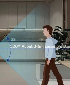 Togadget® - Automatische PIR Motion Bewegingssensor Led Lamp, Automatische PIR Motion Licht, Nachtlampje Met Pir Motion Sensor -Zwitsal - Winkel 550x509