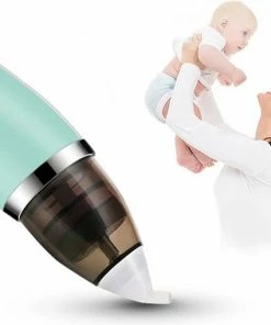 Merkloos Elektrisch Oplaadbare Neusreiniger Voor Baby En Kleuter | Elektrische Neuszuiger | Elektrische Neuspeer | Elektrische Neussnuiter | Baby Aspirator | Baby Neuspompje