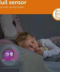 Zazu Lou Uil - Nachtlampje - Roze - Kinderlamp Met Geluidsensor En Nachtlamp Functie -Zwitsal - Winkel 550x513 5