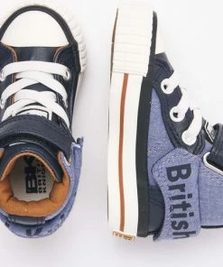British Knights ROCO Baby Jongetjes Sneakers Hoog - Donker Blauw - Maat 26 -Zwitsal - Winkel 550x514 10