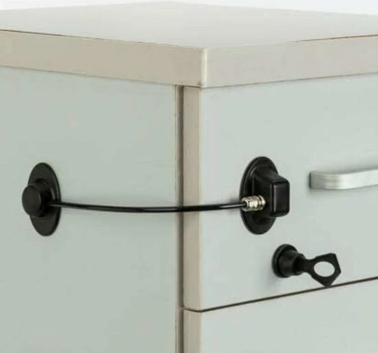 Gohh? Gohh Koelkast Sloten Met Magneetsleutels 2 Stuks Wit 3 Gohh? Gohh Koelkast Sloten Met Magneetsleutels 2 Stuks Wit - Afbeelding 3