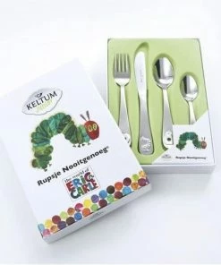 Keltum Lucardi Rupsje Nooitgenoeg Bestekset - 4-delig