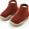 WUNO Antislip Baby Schoentjes - Maat 23,5 - 18-24 Maanden - 14 Cm - Rood