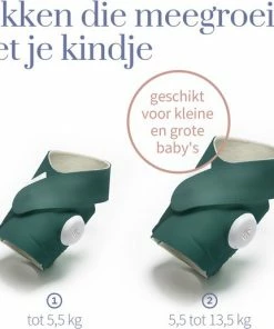 Owlet Smart Sock 3 - Babymonitor Met Zuurstof- & Hartslagmeter (0-18 Maanden) - Donkergroen -Zwitsal - Winkel 550x516 5