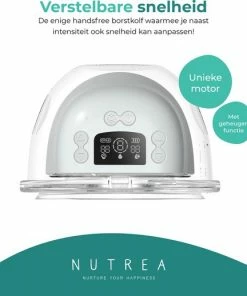 Nutrea EasyFlow 2 Stuks Elektrische Draadloze Borstkolf 28 Mm Handsfree Borstkolf Oplaadbare Accu Snelheid Aanpasbaar -Zwitsal - Winkel 550x518 4