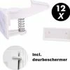 BabyProof Kinderslot Kastjes - Kinderslot - Baby Veiligheid - Deurslot - Ladeslot - Babyslot - Zelfklevend - Deurbescherming - 12 Stuks