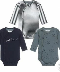 Dirkje Baby Jongens 3 Pack Rompertje - Maat 44