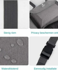 W&Z Auto Organizer - Autostoel Organizer - Kofferbak Organizer - Grijs 11 W&Z Auto Organizer - Autostoel Organizer - Kofferbak Organizer - Grijs -Zwitsal - Winkel 550x522 9