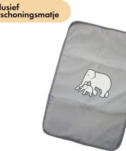 Deryan Luiertas Rugzak Met Verschoonmatje - Inclusief Flessenwarmhouder - Kinderwagenhaken En Isoleervak - Cream -Zwitsal - Winkel 550x523 1