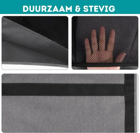 W&Z Auto Organizer - Autostoel Organizer - Kofferbak Organizer - Grijs 3 W&Z Auto Organizer - Autostoel Organizer - Kofferbak Organizer - Grijs - Afbeelding 3