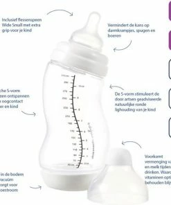 Difrax Anti-Colic S-babyfles Wide - 310 Ml - Creme|Popcorn -Zwitsal - Winkel 550x525 11