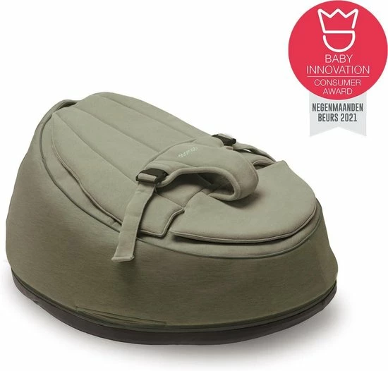 Doomoo - Seat'n Swing - Meegroeiende Poef En Schommelstoel - Kaki 1 Doomoo - Seat'n Swing - Meegroeiende Poef En Schommelstoel - Kaki