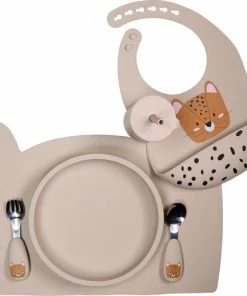 Tryco Leopard Sand Siliconen Rietjesbeker TR-392824 8 Tryco Leopard Sand Siliconen Rietjesbeker TR-392824 -Zwitsal - Winkel 550x529 2